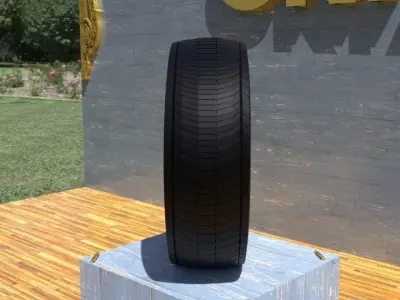 ORTAS TIRE NO 14 GAME READY Low-poly 3D model