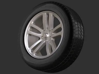  Linglong Tire 3D Model 3D model