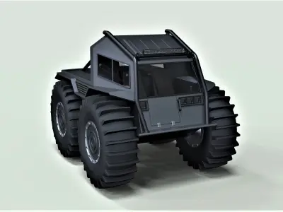 SHERP pickup 3D model