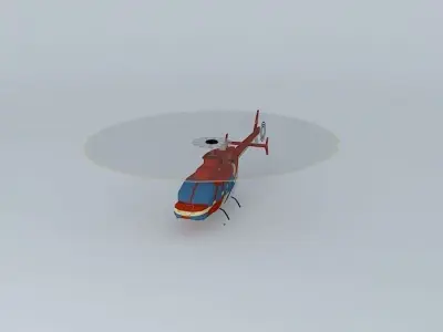 Bell 407 3D model