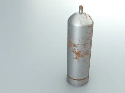 laos Gas Bottle 3D model