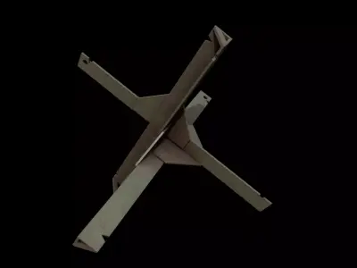 Anti Tank Defense 3D model