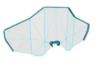 Rifle Shields  Low-poly 3D model