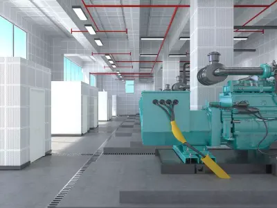Industrial Complex 3D model