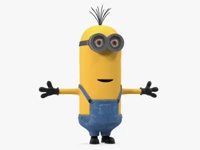 Minions Rigged Collection for Maya 3D model
