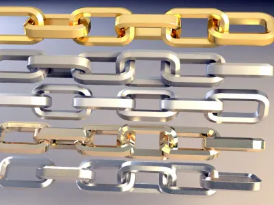 Chain Assemble Pack 3D model