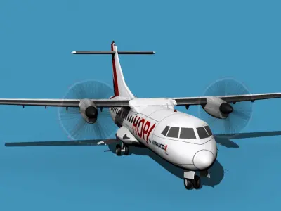 ATR-42-320 Hop 3D model