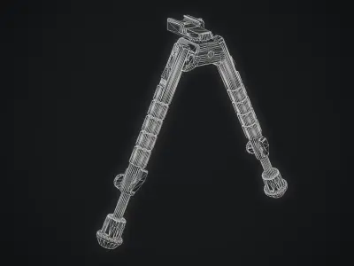 Bipod Leapers UTG Recon 360 Low-poly 3D model