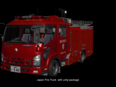 Japanse Traffic 3D Model Pack