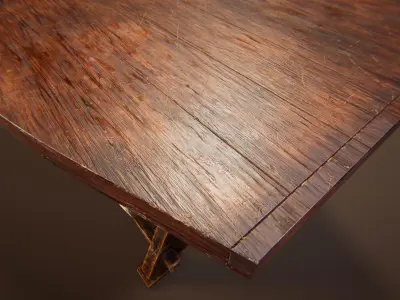 Coffee Table 13 Low-poly 3D model