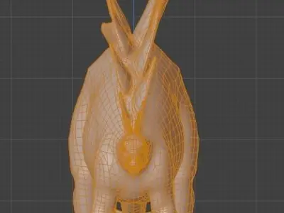 STEGOSAURUS Low-poly 3D model order