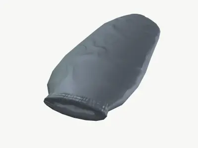 Industrial sleeves Low-poly 3D model