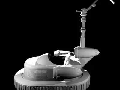 Speeder Bumper Car 3D print model