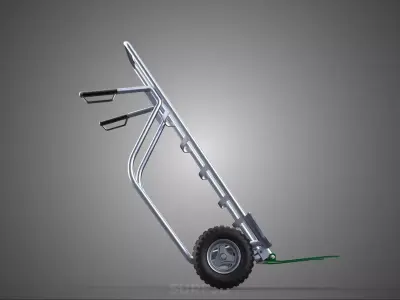 TILT PALLET TRUCKS HANDTRUCK TROLLEY TIP FORK CART LIFTING DOLLY 3D model