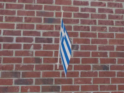 Flag of Greece 3D model