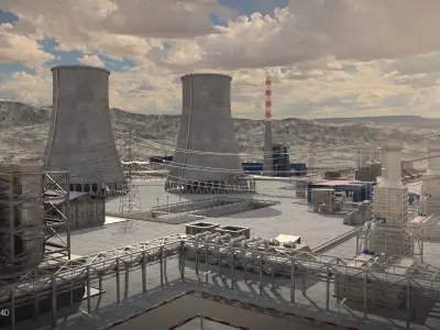 Plant Power 3D model