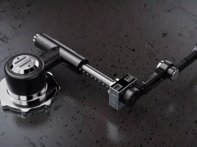 Robotic arm industrial bionic 3D model buy