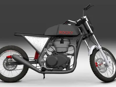 kgf bike 3D model