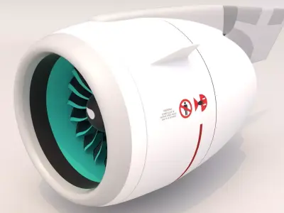 Neo Jet Engine 3D model