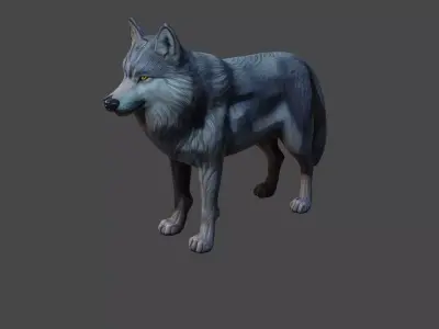 Wolf 3d model Free Download Free 3D model