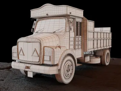 INDIAN TRUCK  3D model