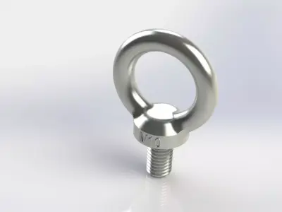 Eyebolt M10 3D model
