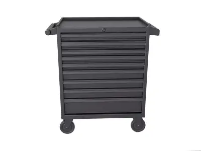 Tool Cabinet - Industrial Drawer Rolling Tool Cabinet 3D print model