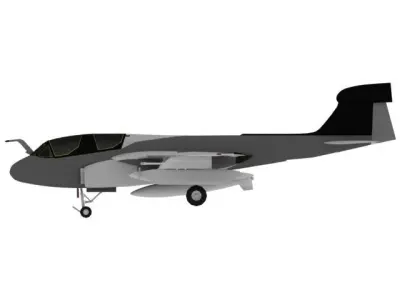 AIRCRAFT EA6B 3D model