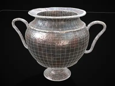 Antique Jug Low-poly 3D model