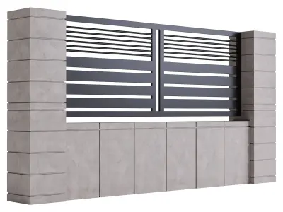Fencing 49 3D model