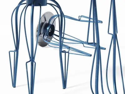  Savarin bar chairs 3D model