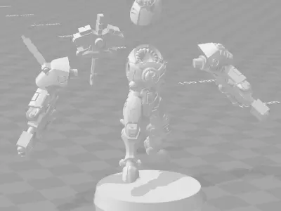 Fish Head Commanders Free 3D print model
