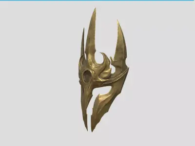 Medieval Spiked Mace 3D model