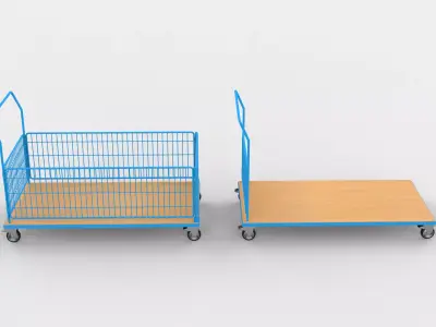 Handling Trolley 3D model
