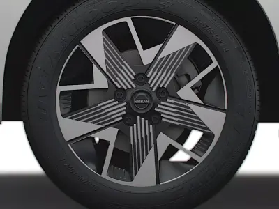 Nissan Townstar Van L2 2022 wheel 3D model