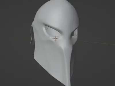 A mask 3D model