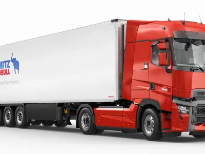  RENAULT T 2021 With Trailer SCHMITZ 