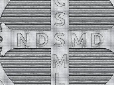 Saint Benedict Cross Pendant Model 1 3D print model