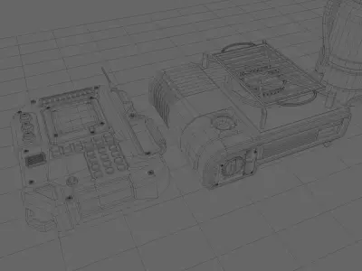 Industrial propspack 3D model