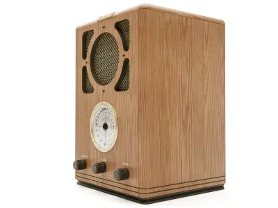 Bush Antique 1934 Radio 3D model