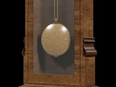 Antique Clock 3D model
