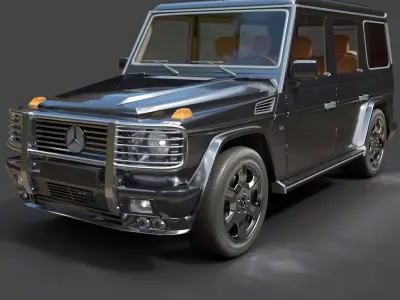 Mercedes-Benz G-Class W463 - High-Poly Luxury SUV 3D model