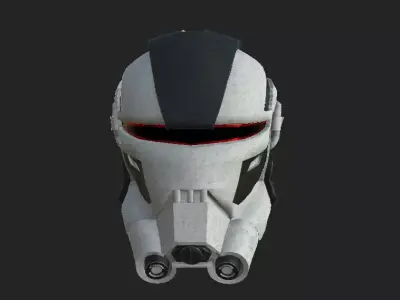 Echo Bad Batch Helmet Model 3D model