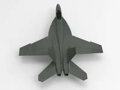 Boeing FA-18EF Super Hornet 3D model purchase