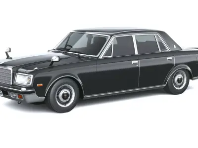 Toyota Century 1990 3D model