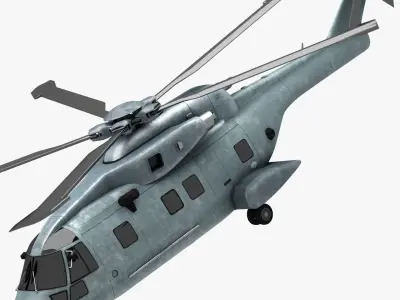 Agustawestland aw101 3D model get