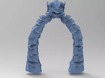 Blackstar Winter archway  3D model
