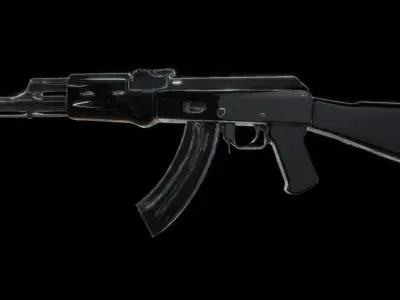 Gun Bundle 3D model purchase