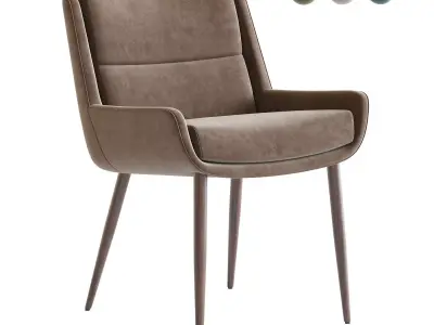 Naughtone Hush chair 3D model