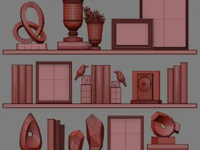 Decor Set 102 3D model